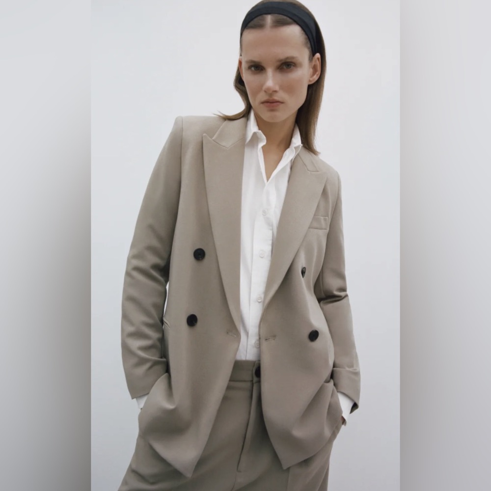 ZARA✨ Double breasted blazer